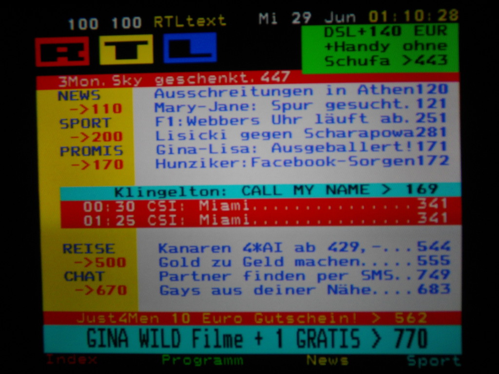 Teletext in Germany - Part III | Frederic Cambus